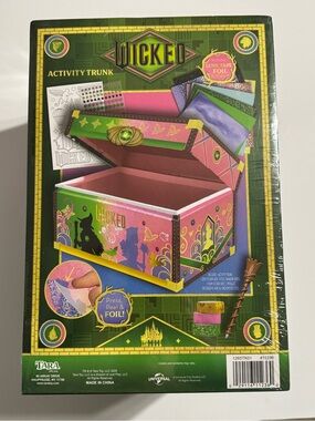 Mattel Wicked Activity Trunk - Pink & Green